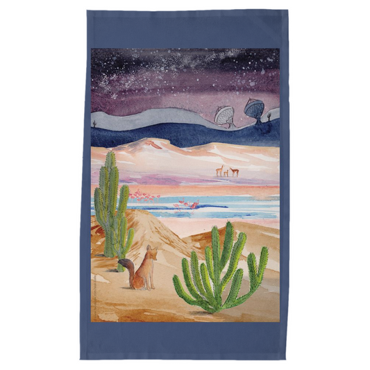 Tea Towels Northern Chile Stars Telescopes