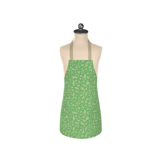 Urban wildlife green-on-green apron