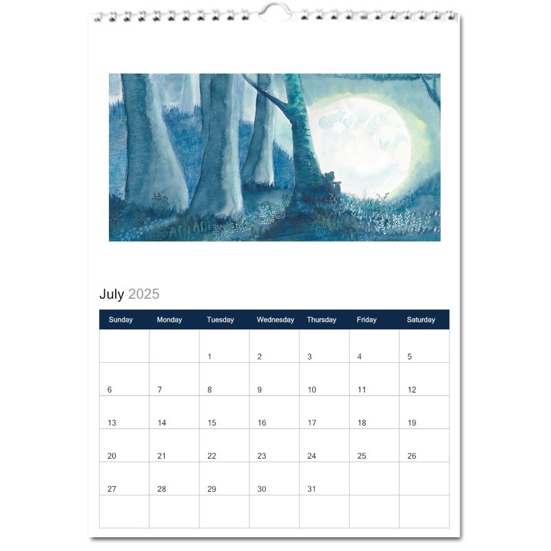 Siski Kalla art calendar