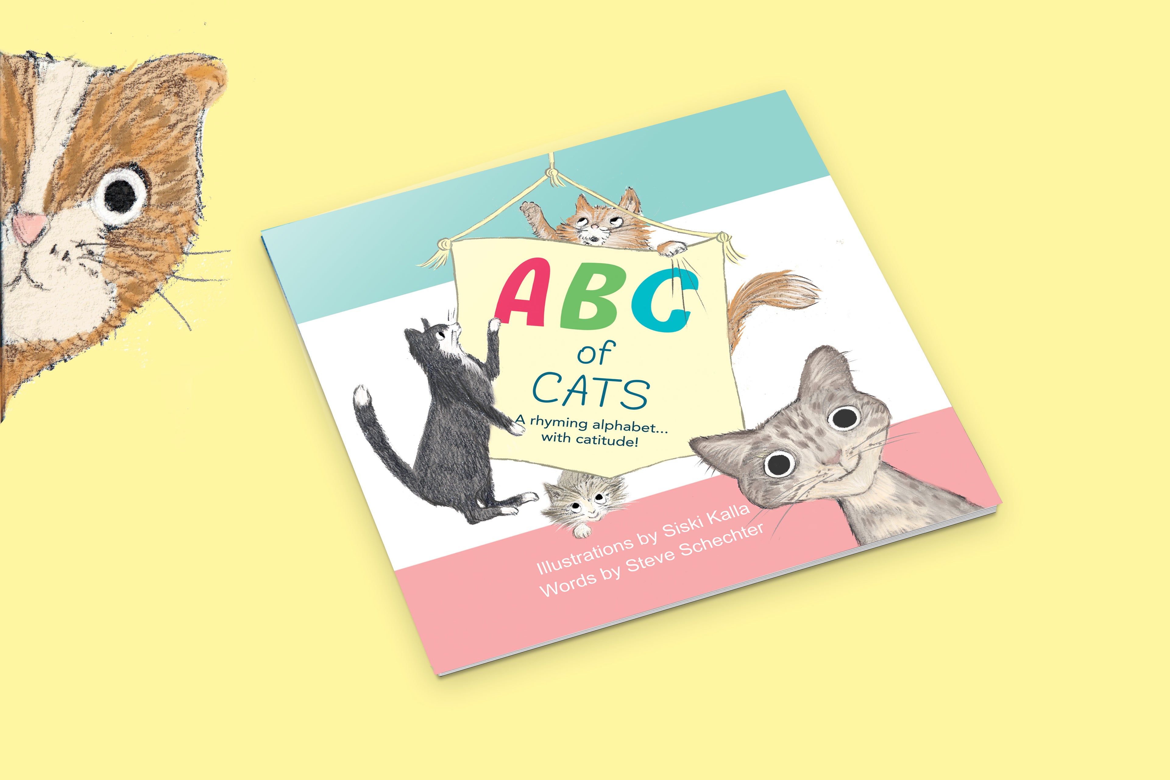 Cats ABC book cover