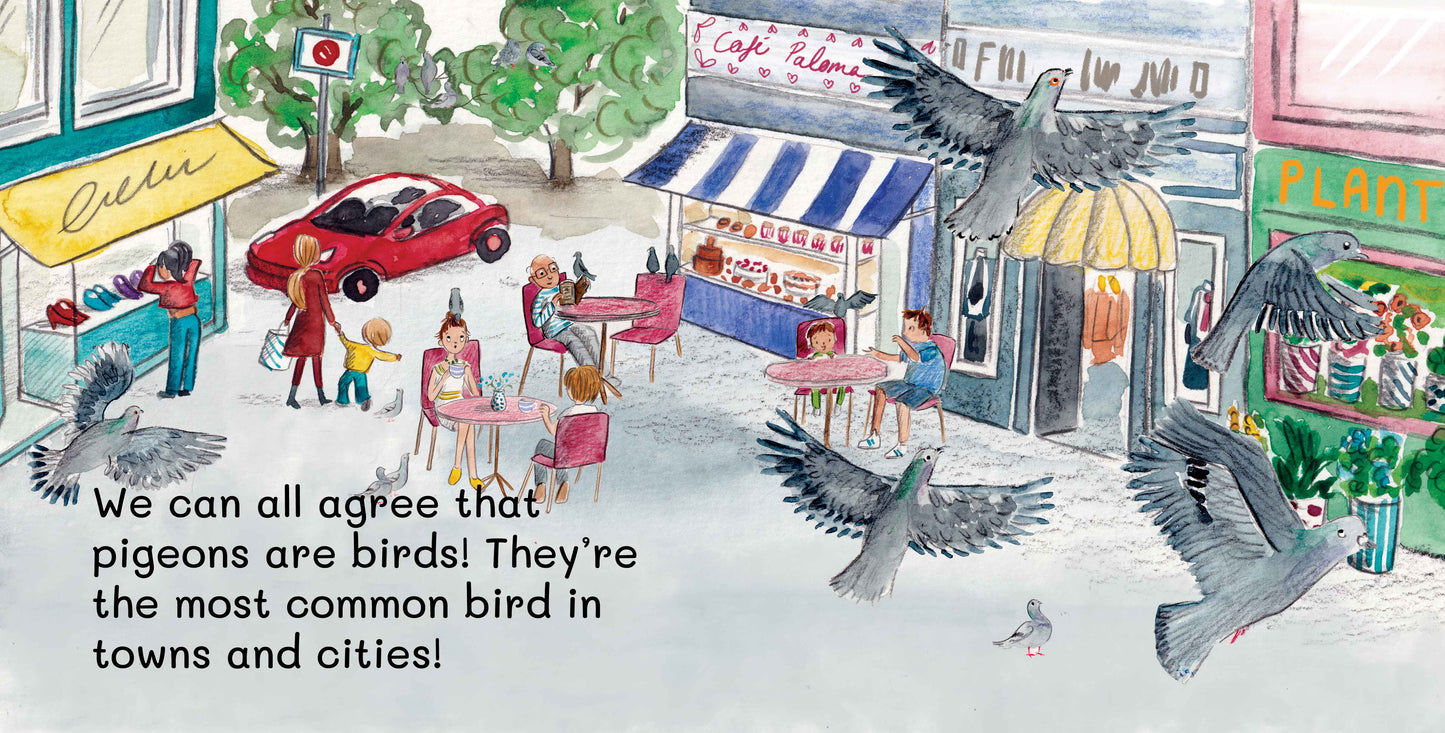 SIGNED PRE-ORDER Let's Explore Pigeons: An urban wildlife explorer book PAPERBACK